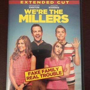 Warner Bros. We're the Millers DVD - Blue and Yellow Cover